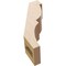 Ekena Millwork 3-inch W x 6-inch D x 10-inch H Valencia Rough Cedar Woodgrain TimberThane Knee Brace, Primed BRCUR03X06X10VALRCPR - alternate 5